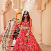 Pakistani wedding lehenga Singhaar by Subayah