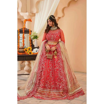 Elegant wedding lehenga Singhaar by Subayah